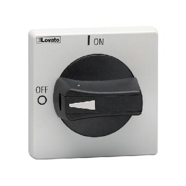 MANIGLIA NERA SEL.SPORG.LUCCH.ON IP65 - LOVATO GAX631B - LOVATO GAX631B product photo Photo 01 3XL