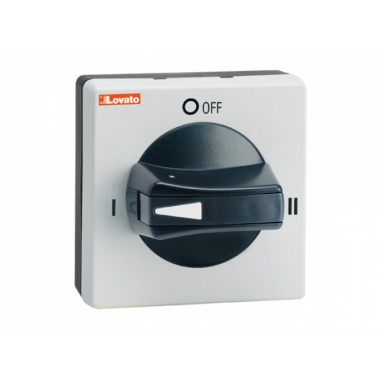 MANIGLIA NERA LUCCHETTABILE IP65 - LOVATO GAX67B product photo Photo 01 3XL