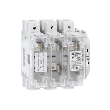 SEZION.3P CON PORTAF.NFC22X58 AC21A 125A - LOVATO GE0125F - LOVATO GE0125F - LOVATO GE0125F product photo Photo 01 3XL