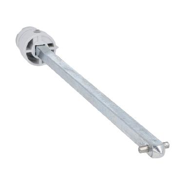 Prolunga per maniglia blocco porta tipo glx61, glx61b, glx61cb. Lunghezza 300mm, ?10mm - LOVATO GLX7300S10 product photo Photo 01 3XL