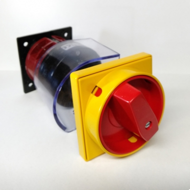 COMM.LINEA.MONT.FRONT.4P 63A 3POS 65X65MM SCH.75 - LOVATO GN6375U - LOVATO GN6375U product photo Photo 02 3XL