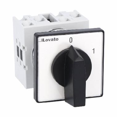 INTERRUTTORE 2P 2POS.MONT. FRONTALE - LOVATO GX1691U product photo Photo 01 3XL