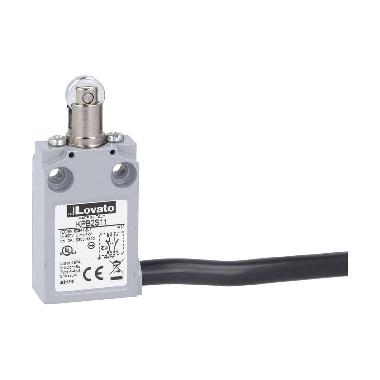 Finecorsa metallico precablato serie k, ad asta con rotella, contatti 1na+1nc a scatto - LOVATO KPB2S11 - LOVATO KPB2S11 product photo Photo 01 3XL