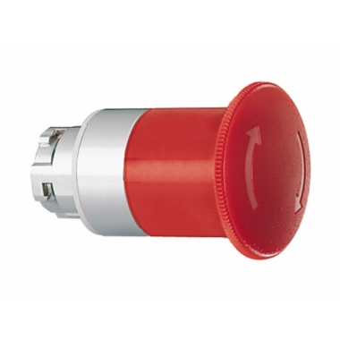 PULSANTE MET.FUN.40MM ROSSO SB.ROT.EN418 - LOVATO LM2TB6644 product photo Photo 01 3XL