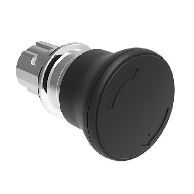 PULS.FUNGO 40MM NERO SG.ROTAZ. - LOVATO LPSB6642 - LOVATO LPSB6642 product photo Photo 01 3XL