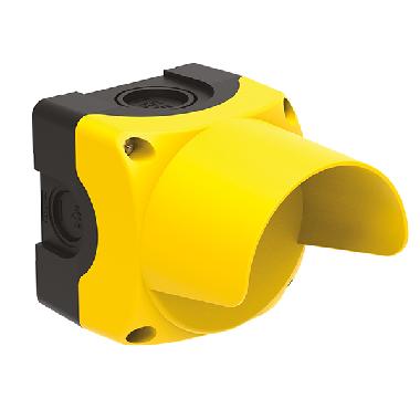 PULSANTIERA GIALLA 1 FORO CON GUARDIA - LOVATO LPZP1A5P - LOVATO LPZP1A5P product photo Photo 01 3XL