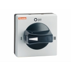 MANIGLIA NERA LUCCHETTABILE IP65 - LOVATO GAX67B product photo