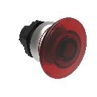PULSANTE FUNGO 40MM ROSSO LUMINOSO - LOVATO LPCBL6144 product photo