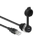 INTERFACCIA USB 3.0 A/A CON CAVO 1 METRO - LOVATO LPCD01L100 - LOVATO LPCD01L100 product photo