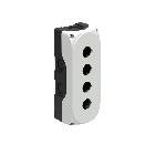 PULSANTIERA GRIGIA 4 OPERATORI - LOVATO LPZP4A8 product photo