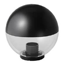 MARECO 1010201T SFERA REFLEX IN ACRILICO TRASPARENTE NERO - MARECO LUCE 1010201T product photo
