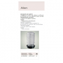 FRANGILUCE  ALIEN PER SFERE D.250/300MM ACRILICO - MARECO LUCE 1474100T product photo
