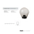 URA SFERA C/BASE D.300MM 75W E27 DIFF.FUMEE - MARECO LUCE 1780301F product photo Photo 02 2XS