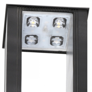 PLAFONIERA EDGE 180° 38W 4000K SYSTEM B H3500MM FLANGIATO - MARECO LUCE 1076282S product photo Photo 02 3XL