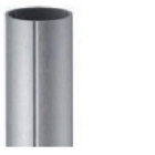 PALO IN LAMINATO DI ALLUMINIO DIAMETRO 60 MM H. 2500 MM - MARECO LUCE 1408500W product photo