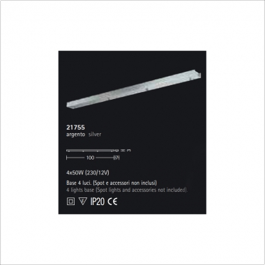 FOCUS PARETE-SOFFITTO 4 - *METAL SPOT 21755 product photo Photo 01 3XL