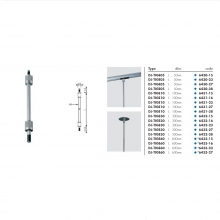 TIGE DIRITTA X COLL.A BINARIO L.600MM CR.MATTE - NUOVA MIZAR 643327 product photo