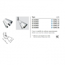 TOP SOLO VETRO CONO NERO - NUOVA MIZAR 649615 product photo