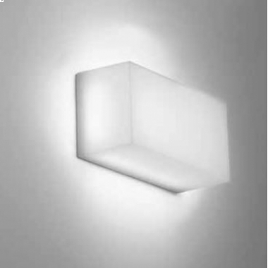 APPLIQUE LED RETTANGOLARE DA ESTERNO IP65 LUCE CALDA - NOBILE ILLUMINAZIONE IC20/K product photo Photo 01 3XL