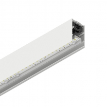 PROFILO LED LINEARE LUCKY EVO LED 44W 3K BIA L=1968 - NOVALUX 100584/01 product photo