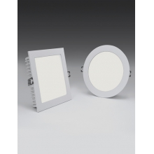 DOWNLIGHT TONDO PER INSTALLAZIONE AD INCASSO IN CONTROSOFFITTO SLIM TND 9W 4K CRI90 220-240V D=125 - NOVALUX 11819/01 product photo