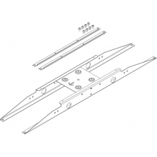 STAFFE PER INSTALLAZIONE PLAFONE 600/1200 THE PANEL 2 - NOVALUX 16213/99 product photo