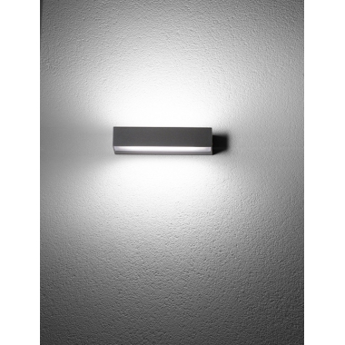 PLAFONIERA TILE PARETE 1X12W 3/3.5/4K IP65 GRIGIO ANTRACITE - NOVALUX 101404.94 product photo Photo 01 3XL