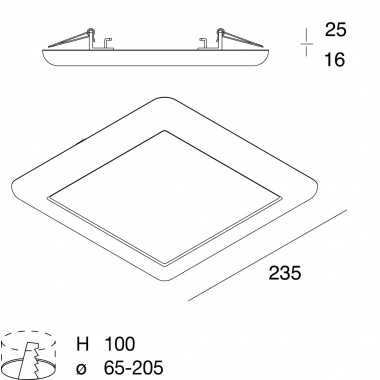 LAMPADA CREP 10/13/16W 3/4/5,4K 220-240V L=235 - NOVALUX 107502.01 product photo Photo 02 3XL