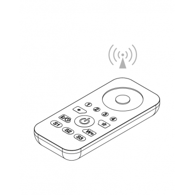 TELECOMANDO RF RGB+BIANCO 4 ZONE LUX CONTROL - NOVALUX 16902/99 product photo Photo 01 3XL