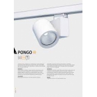 PONGO LED PROIETTORE ORIENTABILE X INSTALLAZIONE A BINARIO ELETTRIFICATO NOVATRACK 35W 20°/45° 3000K CRI90 BIANCO - NOVALUX 100101/01 product photo