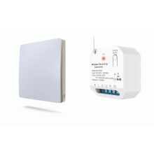 KIT PULSANTE E RELE' WIFI ALEXA E GOOGLE HOME - FEB ELETTRICA 9303 product photo