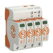 V20-4-280 LIMITATORE DI TIPO 2 4 POLI - OBO BETTERMANN 5095164 - OBO BETTERMANN 5095164 product photo