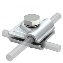 GIUNZIONE UNIVERSALE 8-10MM ALLUMINIO - OBO BETTERMANN 249/8/10ALU - OBO BETTERMANN 249/8/10ALU product photo