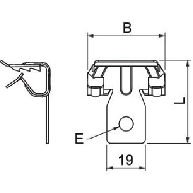 STAFFA FISSAGGIO 4-8MM BCVH 4-8 - OBO BETTERMANN 1483603 product photo Photo 02 3XL