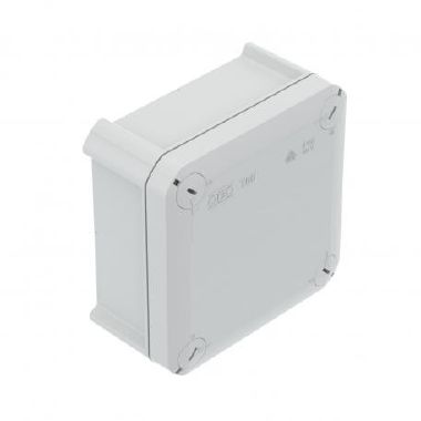Scatola di derivazione senza passacavi 114x114x57, PP, grigio chiaro, 7035 - OBO BETTERMANN T60SP product photo Photo 01 3XL