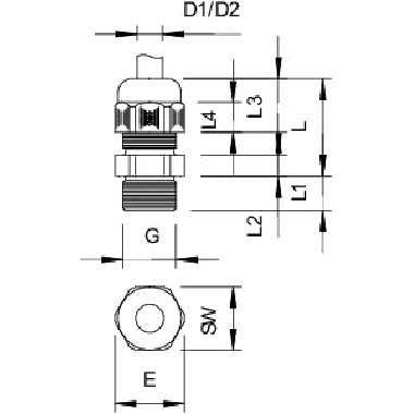 V-TEC Pg36 grigio chiaro/PA PRESSAC - OBO BETTERMANN 2024780 - OBO BETTERMANN 2024780 product photo Photo 02 3XL