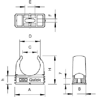 2955 M32 GAFFETTA QUICK - OBO BETTERMANN 2149022 - OBO BETTERMANN 2149022 product photo Photo 02 3XL