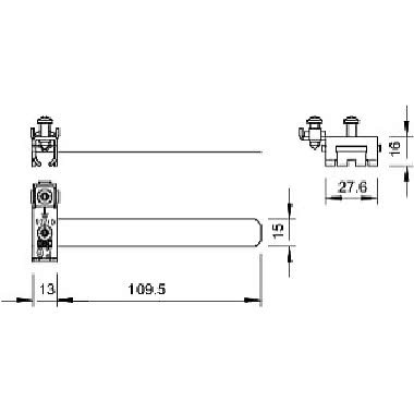 927 0 FASCETTA DI MESSA TERRA - OBO BETTERMANN 5057507 - OBO BETTERMANN 5057507 product photo Photo 02 3XL
