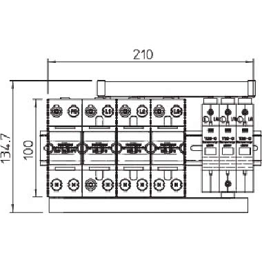 PS 4-B+C/ PROTECTION SET - OBO BETTERMANN 5089761 - OBO BETTERMANN 5089761 product photo Photo 02 3XL