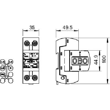 MCD 50-B - OBO BETTERMANN MCD50B - OBO BETTERMANN MCD50B product photo Photo 02 3XL