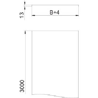 DRLU150FS Coperchio non forato - OBO BETTERMANN 6052153 - OBO BETTERMANN 6052153 product photo Photo 02 3XL