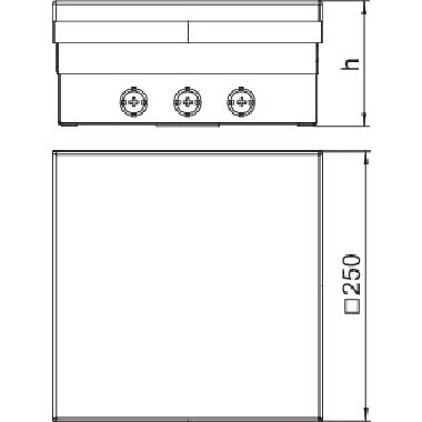 UDHOME9 2V I14 SERVICE OUTLET COMPLETA - OBO BETTERMANN 7427076 - OBO BETTERMANN 7427076 product photo Photo 02 3XL