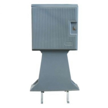 Contenitore in vetroresina 609x610 su basamento con serratura unificata nazionale - OEC N0ST0260 product photo