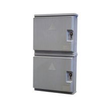 Armadio in vetroresina 714x660 sovrapposto con serratura cifratura 12 <br>superiore e 21 inferiore - OEC SY57450K product photo