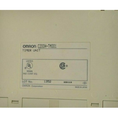 UNITÀ TIMER OMRON 4-POS SYSMAC SA - OMRON C200HTM001 product photo Photo 02 3XL