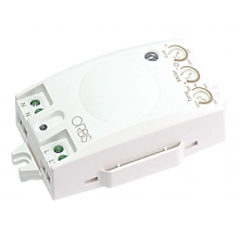 ECOMAT MINI RIVELATORE DI MOVIMENTO DA INCASSO, RILEVAMENTO: ANGOLO 360°, DIAMETRO 10M AD ALTEZZA 2.5M, 230V - ORBIS ECOMATMINI product photo