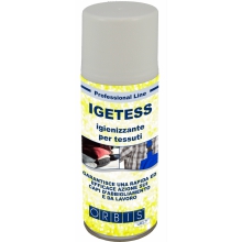IGETESS 400 ML, IGIENIZZANTE PER TESSUTI, GARANTISCE UNA RAPIDA ED EFFICACE AZIONE SUI CAPI D'ABBIGLIAMENTO E DA LAVORO - ORBIS IGETESS product photo