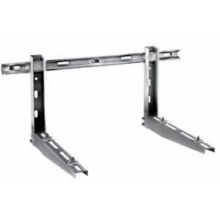 STAFFA SUPPORTO NON PREMONTATA PER UNITÀ ESTERNE CERTIFICATA TUV CON BARRA PER REGOLAZIONE E LIVELLA PORTATA MASSIMA A COPPIA 100KG - ORBIS MB100/420LIV product photo