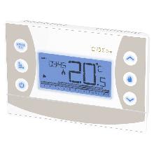 EKU BIANCO CRONOTERMOSTATO PARETE SETTTIMANALE 3 LIV.TEMP - ORBIS EKUBI product photo