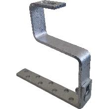 SSR-DC Staffa in ACCIAIO AISI 304 per tegole DOPPIO COPPO, spessore 5mm - ORBIS OB620288 product photo